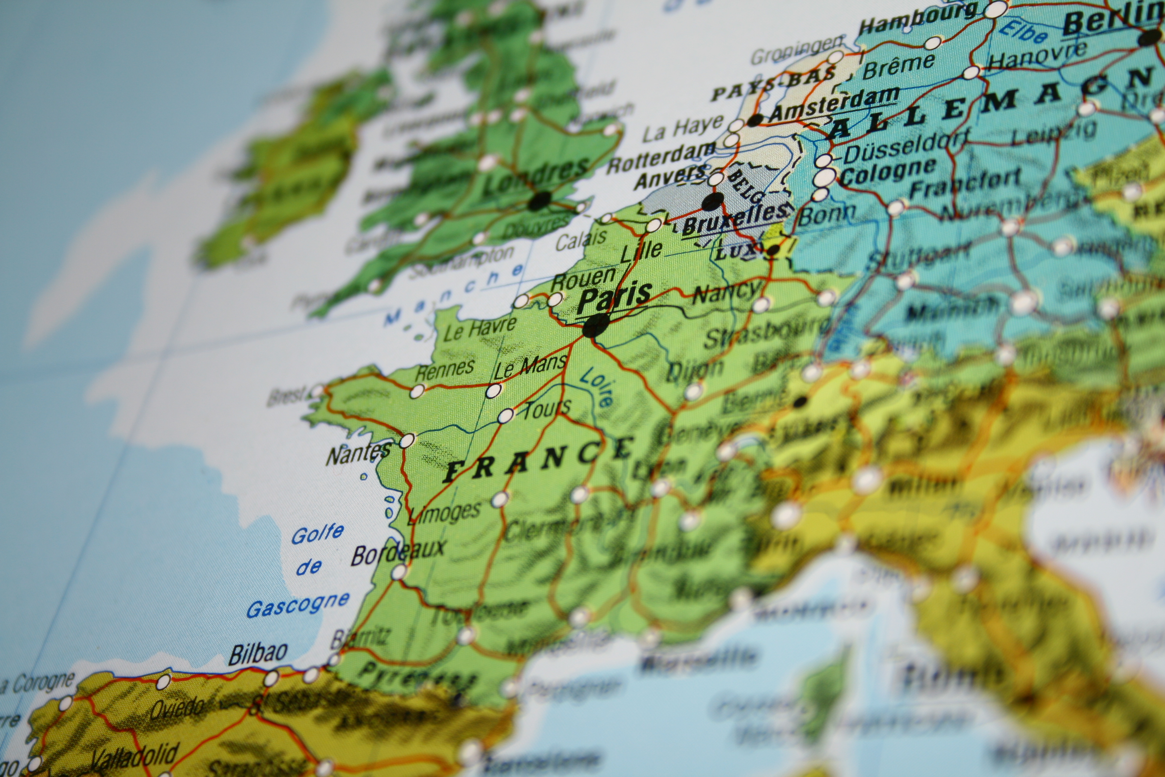 Territoires — carte de France